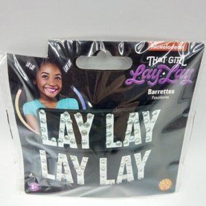 That Girl Lay Lay Barrette Hair Clip Clear Rhinestones Nickelodeon Kids Show Fun